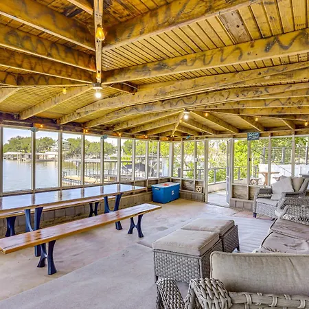 Lakefront Brownwood Home With Private Boat Dock